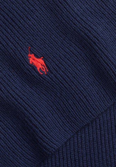 Polo Ralph Lauren SIGNATURE PONY WOOL SCARF - Bufanda - hunter navy