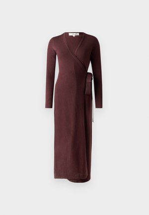 Diane von Furstenberg ASTRID DRESS - Jumper dress - chestnut brown