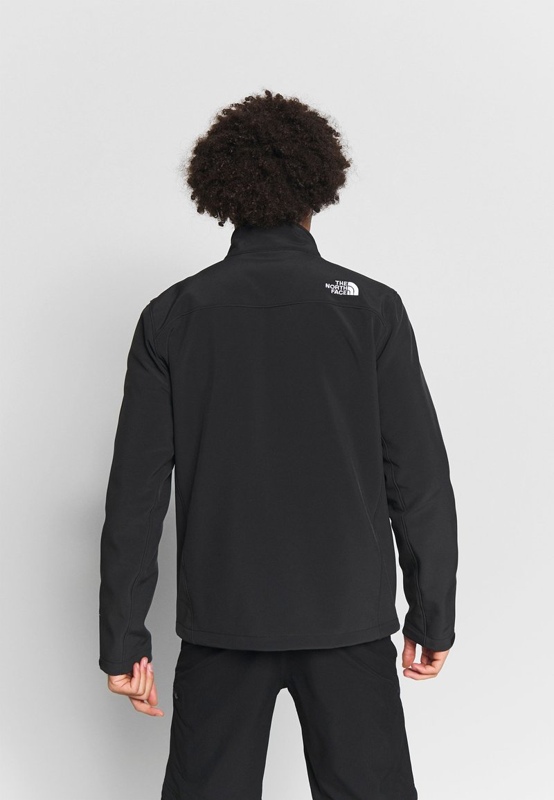 The North Face Mens Apex Bionic Jacket Softshelljas Black White Zwart Zalando Nl