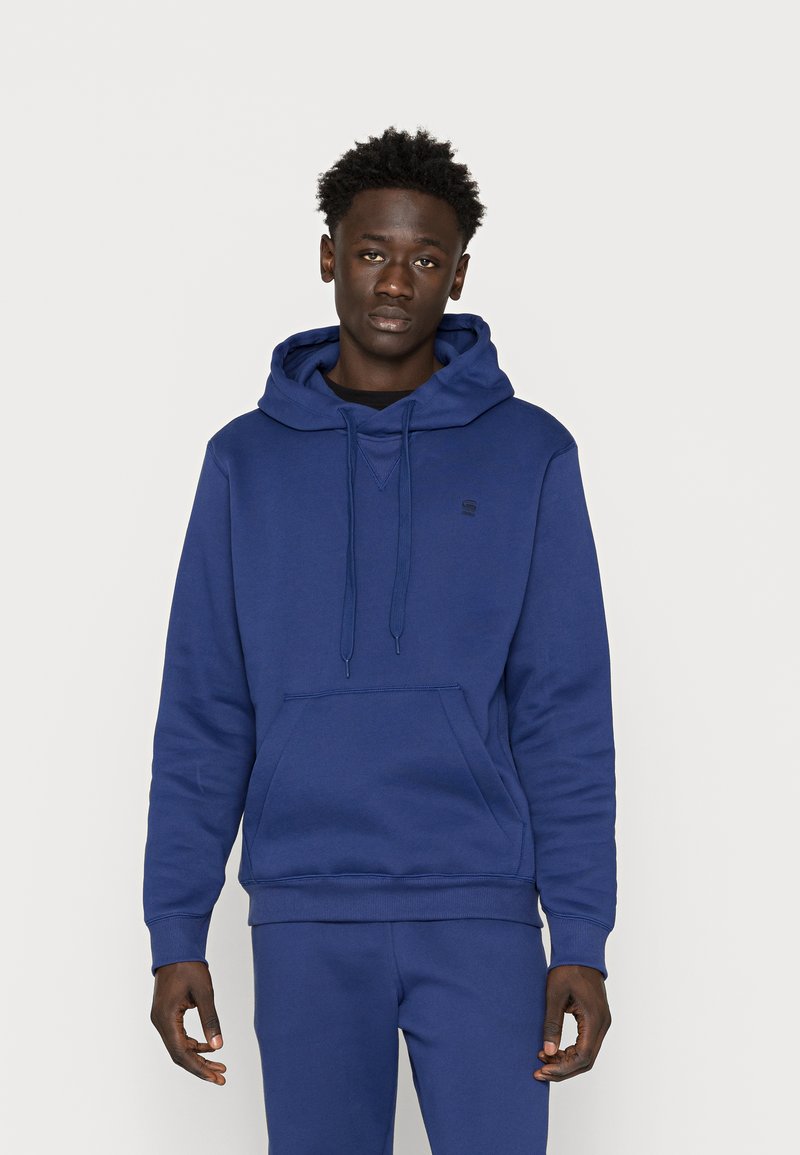 G-STAR PREMIUM CORE - Sweatshirt com capuz - ballpen blue