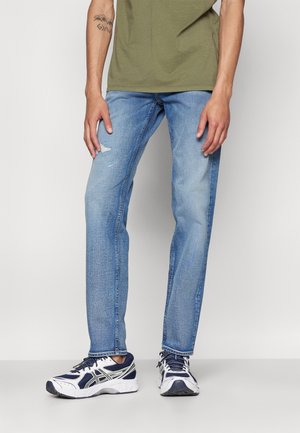 JJIMIKE JJORIGINAL - Straight leg jeans - blue denim