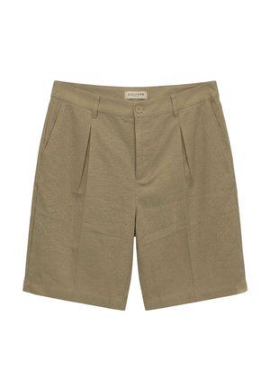 Calliope, PANTALONE CORTO TINTA UNITA - Shorts - tabacco