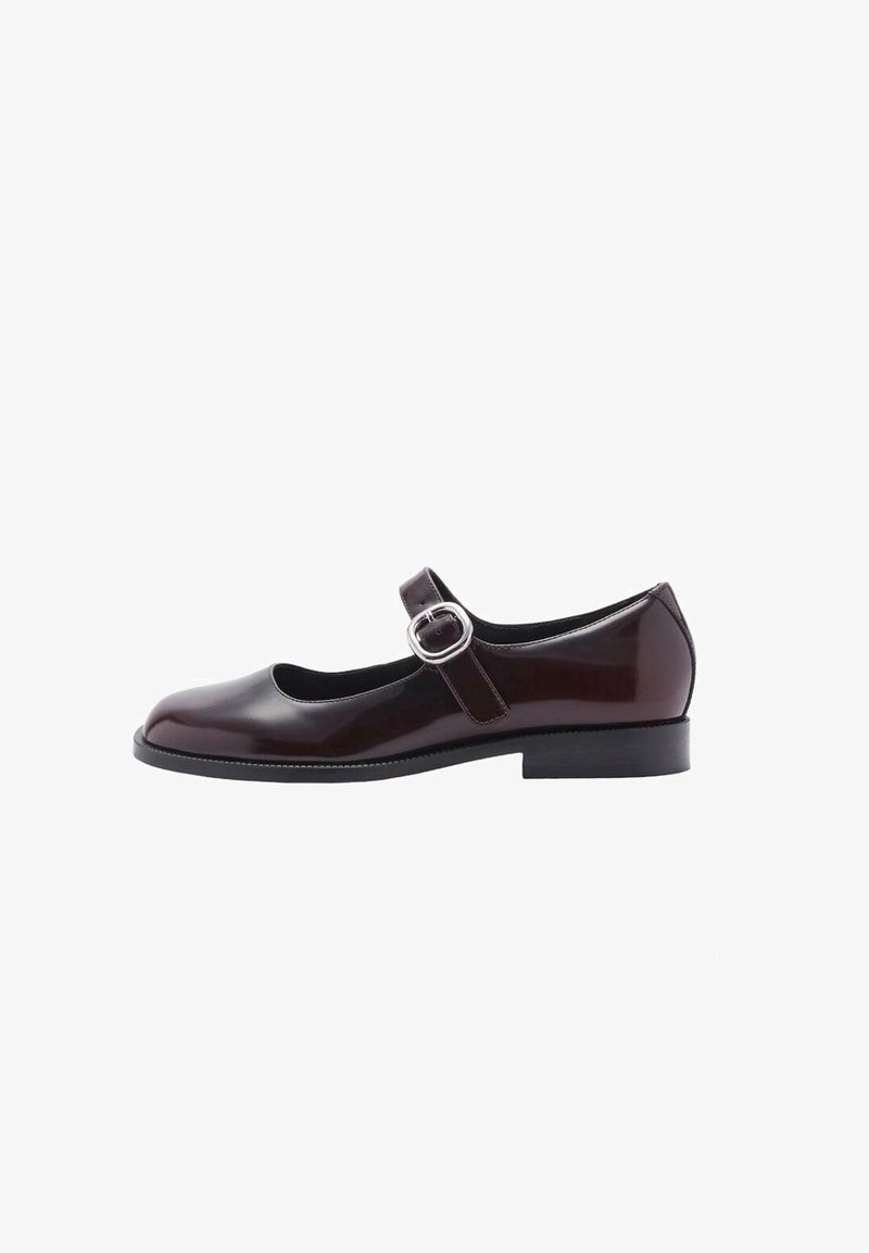 Mango Klassischer Ballerina - bordeaux