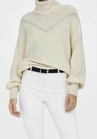 ONLY Stickad tröja - off-white