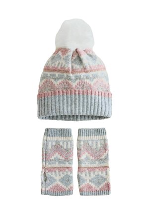 PATTERN POM SET  - Căciulă - pretty fairisle