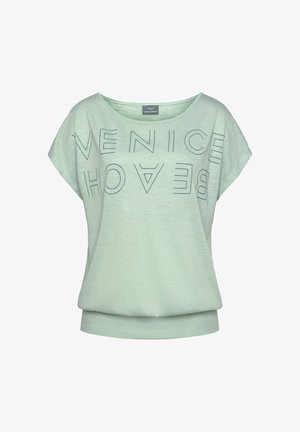 Venice Beach, RUNDHALS - Camiseta estampada - mint