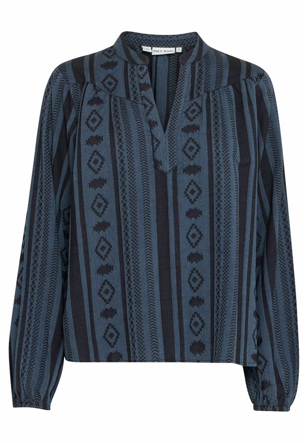 PZTIONA - Blouse - dark sapphire strip4
