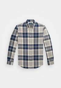 Unselected, off white/navy
