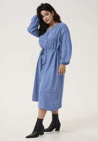 Kaffe Curve Spijkerjurk - coronet blue cc