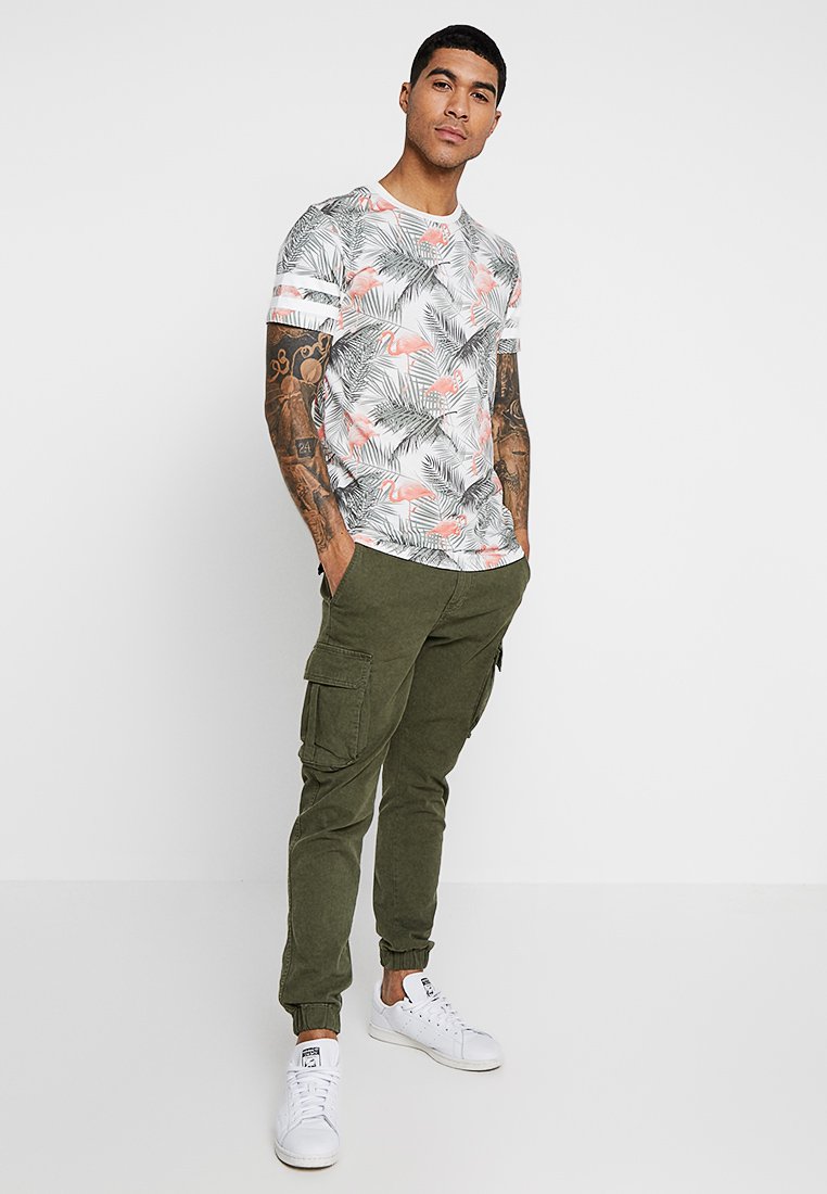 jack and jones t shirt flamingo 