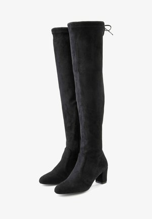 LASCANA STIEFEL - Overknees - schwarz