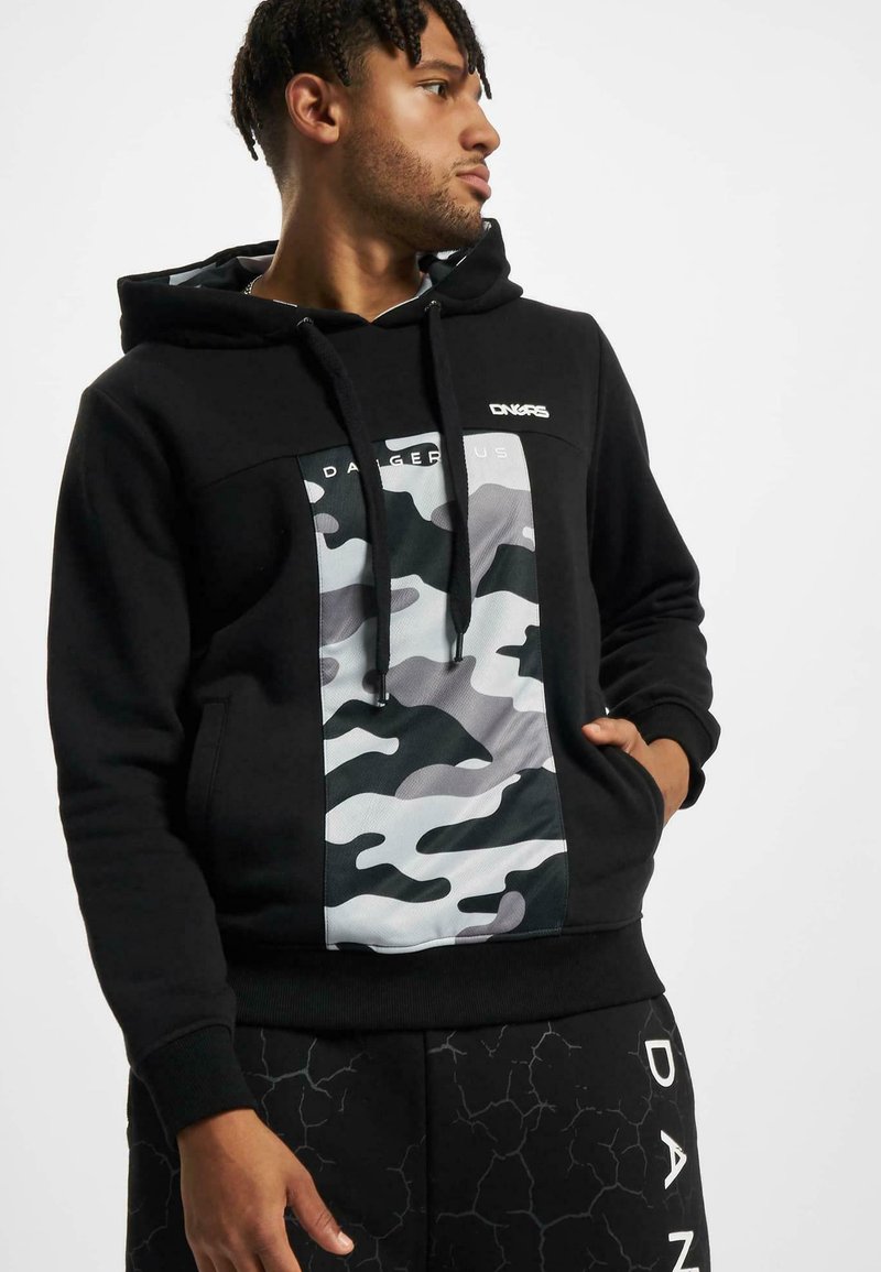 Dangerous Dngrs Jacke übergangsjacke Quilted In Schwarz Dangerous DNGRS CONTROL - Hoodie - black camo/zwart - Zalando.nl