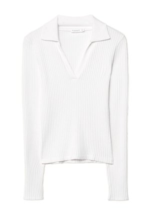 SEAMLESS - Langarmshirt - white