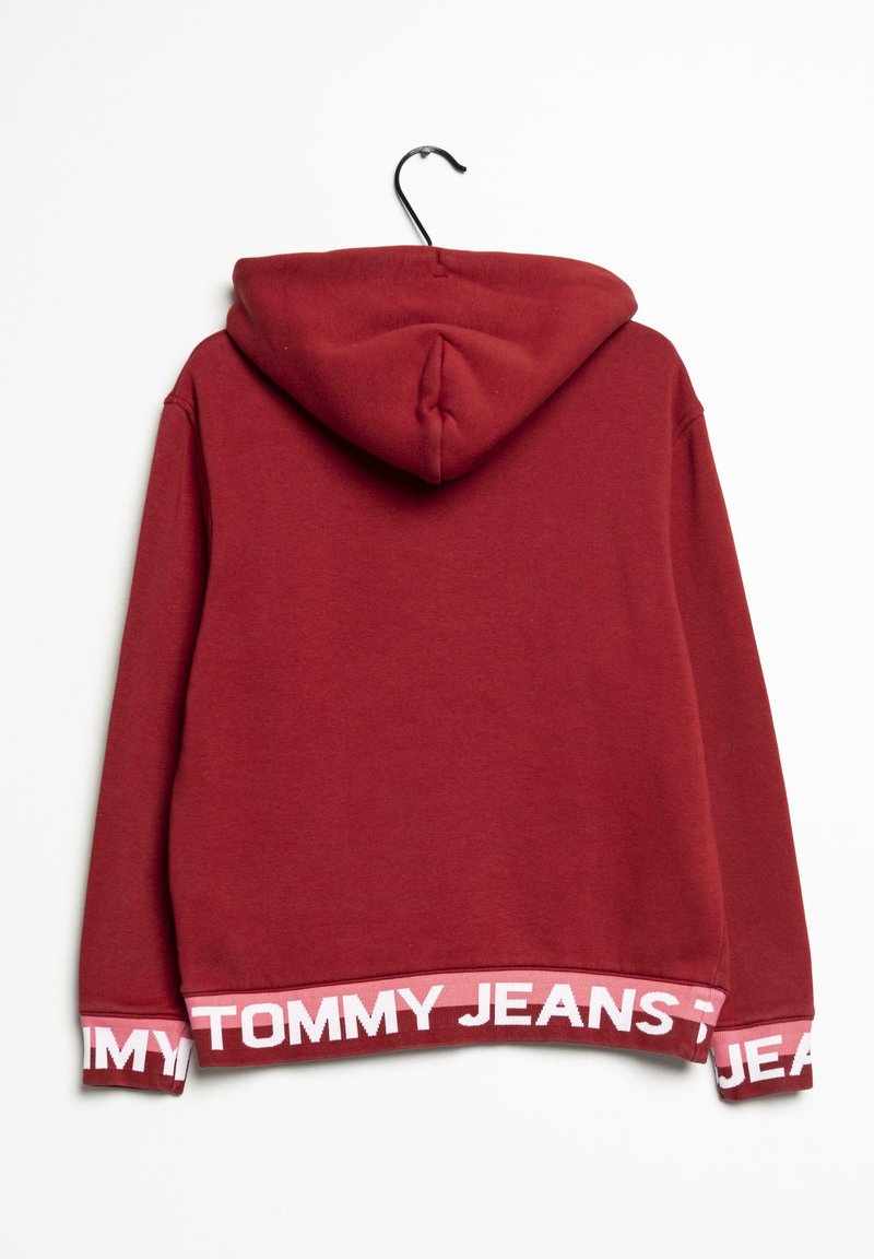 Tommy Jeans Hoodie red (Pre-owned) Zalando