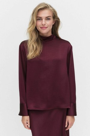GAYLE  - Blus - wine red