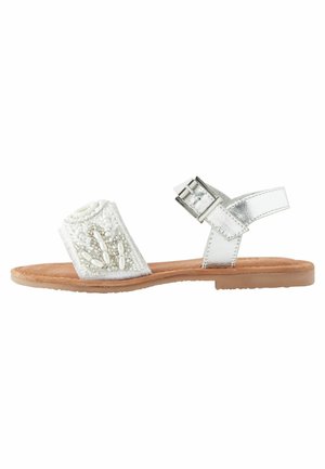 BEADED OCCASION REGULAR FIT - Sandali - white