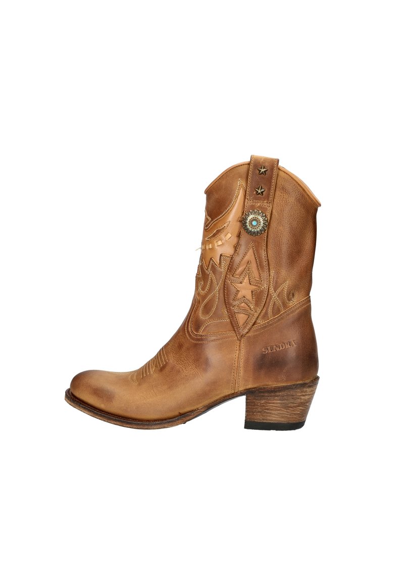 Sendra DEBORA INSA - Cowboy-/Bikerlaarzen - bruin