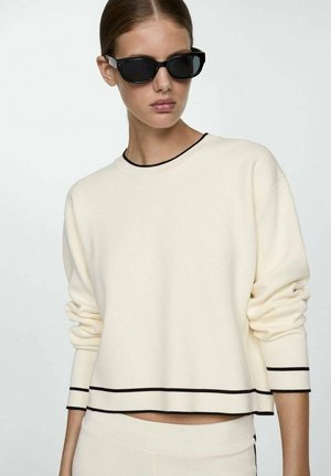 Mango Strickpullover - off-white
