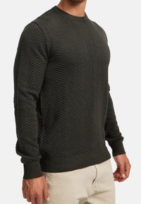 Kronstadt Stickad tröja - dark green