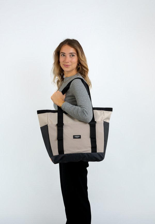 SMILLA - Shopping Bag - sand grau