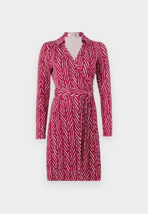 Diane von Furstenberg NEW JEANNE - Day dress - dark red/white