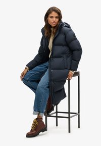 Superdry & Co PUFFER - Abrigo de invierno - eclipse navy