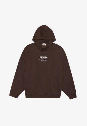YOURTURN, UNISEX - Melegítőfelső - dark brown