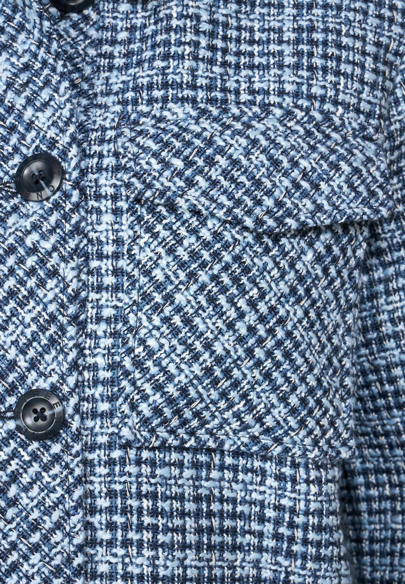 Veste Doublée En Téflon Pour Femmes En Bleu