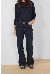 Saint Tropez Stickad tröja - dark blue