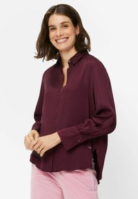 BRAX STYLE VIC - Button-down blouse - berry