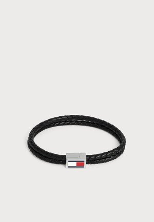 Tommy Hilfiger UNISEX - Βραχιόλι - black/silver-coloured