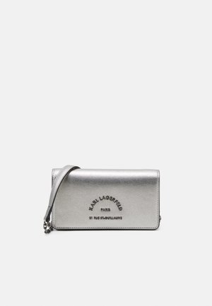 FLAP - Bolso de mano - silver-coloured