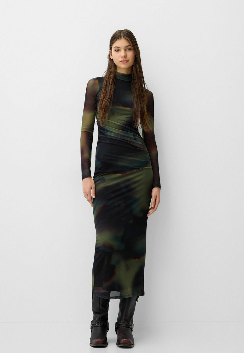 Bershka Etui-jurk wintergroen
