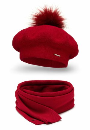 BERET AND SET - Sciarpa - red