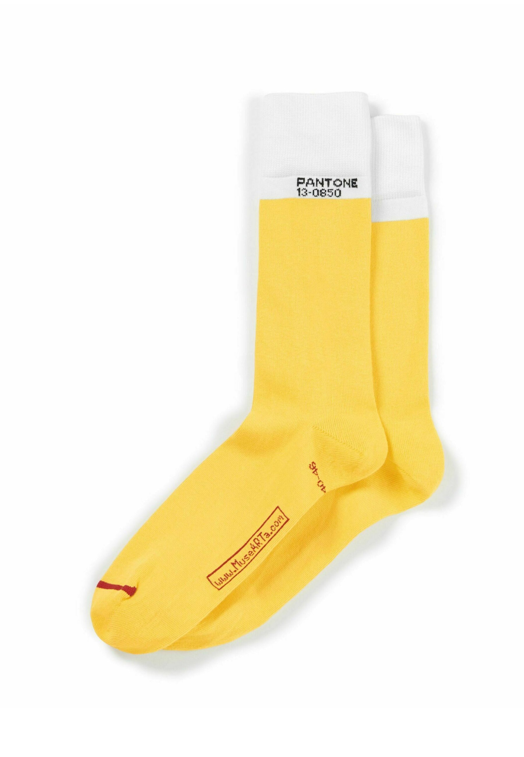 Pantone SINGLE PACK SOLID - Calcetines - gelb/amarillo - Zalando.es