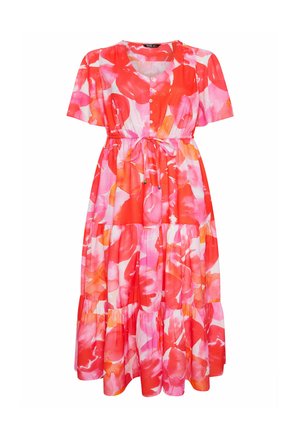 Yours Clothing, PLUS SIZE SUMMER DRESSES - Maxi-jurk - pink