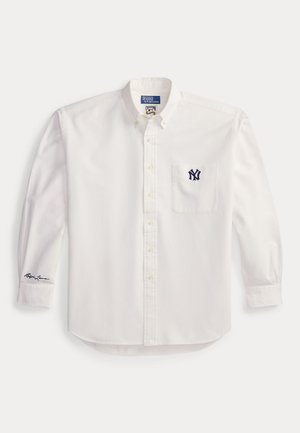 POLO RALPH LAUREN YANKEES OXFORD SHIRT UNISEX - Πουκάμισο - white