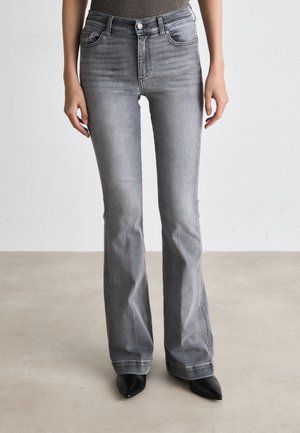 LIU JO PANT AUTHENTIC BEAT - Bootcut jeans - grey