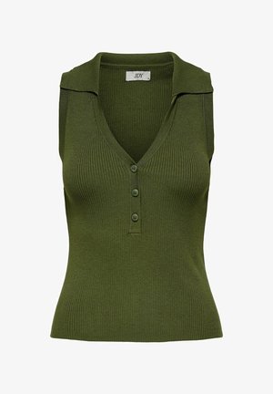 JDY, Knitted JDYNANNA Knitted - Polo - capulet olive