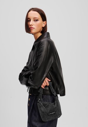 SHOULDER SOIRÉE CRYSTAL - Handbag - black