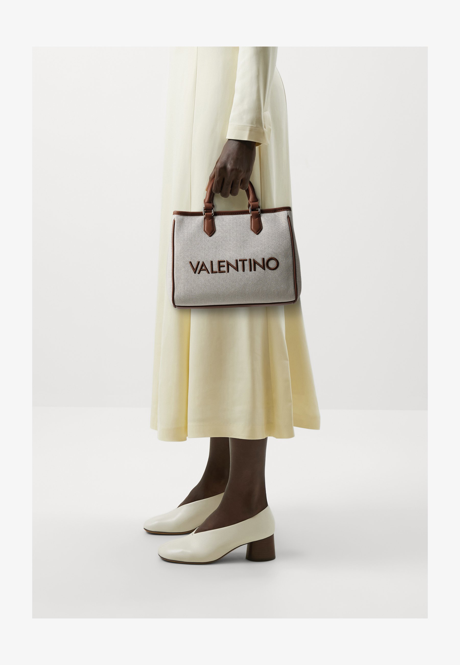 Borsa A Tracolla Valentino Never Perla, Elegante E Pratica Per Donna, Taglia Unica