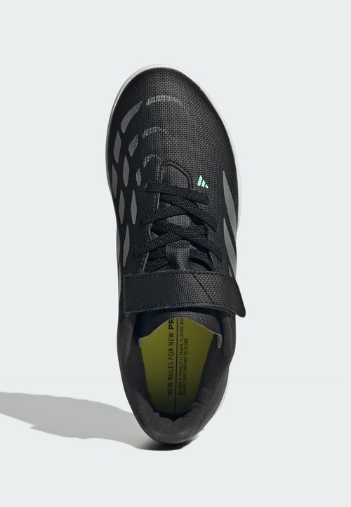 adidas PREDATOR CLUB HOOK LOOP TURF KIDS UNISEX - Botines de fútbol para césped - core black silver metallic pulse mint — photo 3