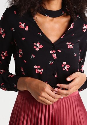 Hemdbluse - black