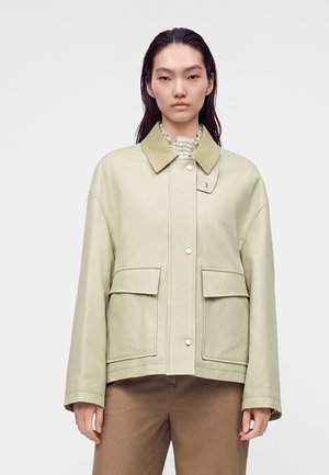CLOSED, COUNTRY JACKET - Леко яке - stoneleaf green