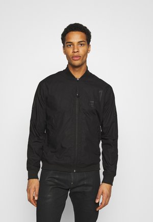 BASEBALL ZIP THROUGH - Bomberjacka - dark black