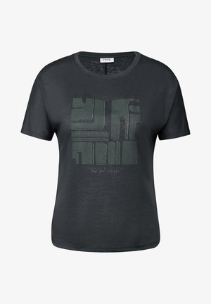 Cecil, T-Shirt print - grün