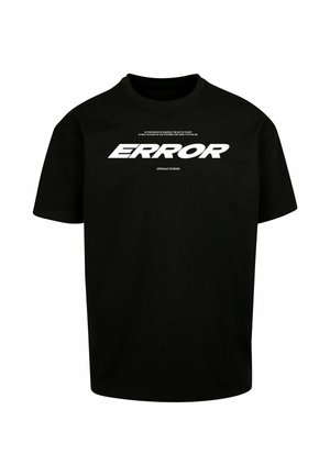 Upscale by Mister Tee, ERROR WORDING - T-shirt con stampa - black