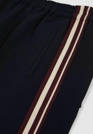 Reiss REGULAR FIT - ROBYN SIDE STRIPE WIDE - Pantaloni de trening - navy