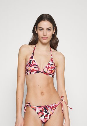 Esprit CARILO BEACH PADDED HALTERNECK - Bikini-Top - dark red