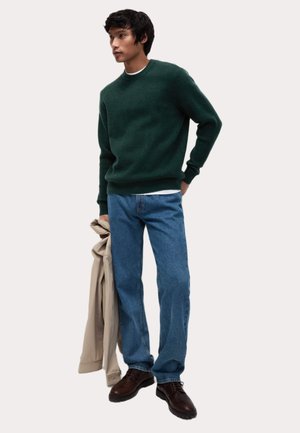 Marks & Spencer CREW NECK  - Pullover - bottle green